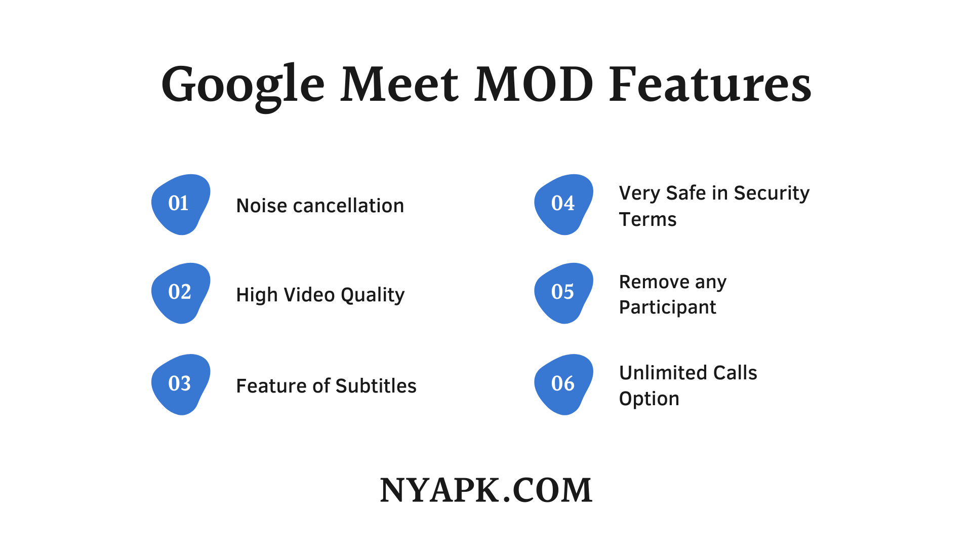 Google Meet MOD Features