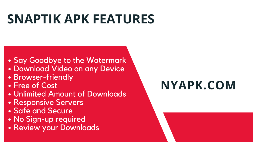 Snaptik APK Features