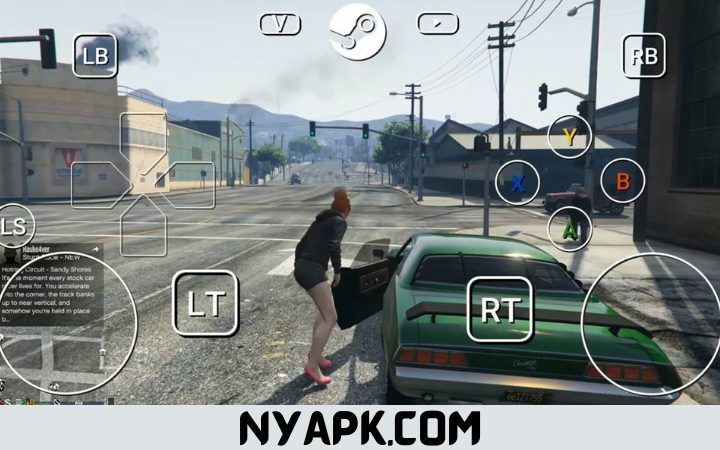Gameplay of GTA 5 for iOS