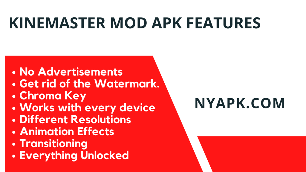 Kinemaster MOD APK Features