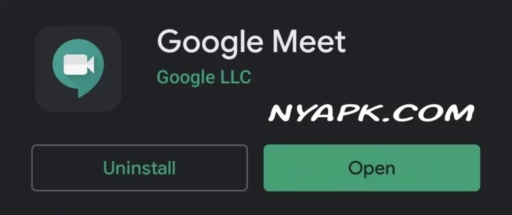 Open your Google Meet app from Windows, Android, and iOS.