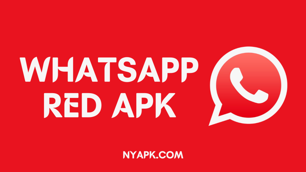 WhatsApp Red APK Cover