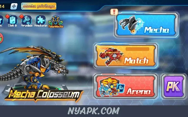 About Mecha Colosseum Mod Apk Android