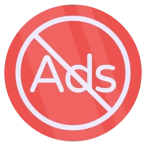 No ads