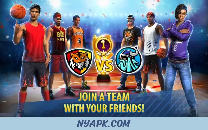 Game Overview of Basketball Stars Mod APK