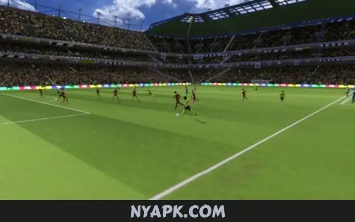 Gameplay of Dream League Soccer 2022 Mod APK Offline