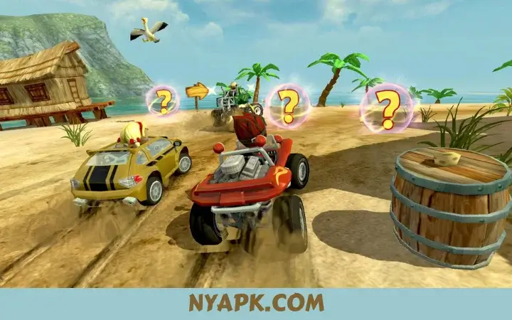 Kart-Racing Action Gameplay