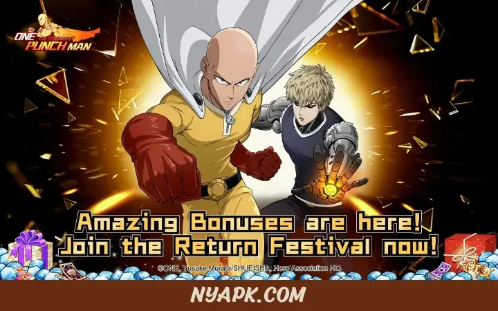 Game Play of One Punch Man The Strongest MOD APK