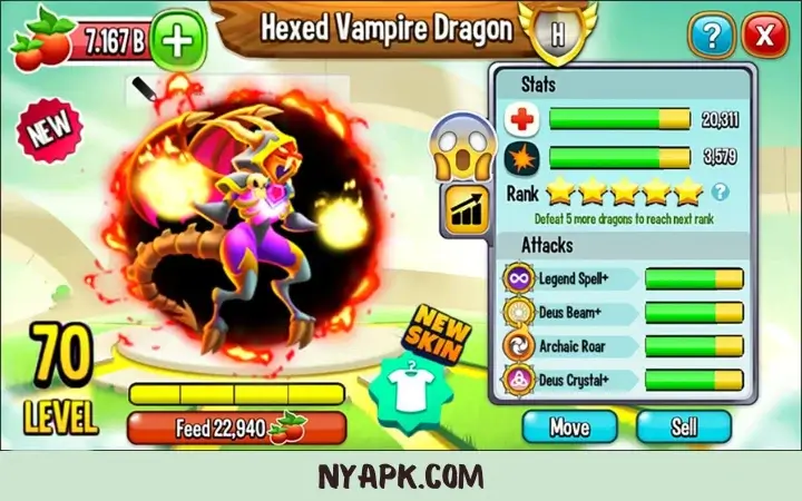 Hexed Vampire Dragon