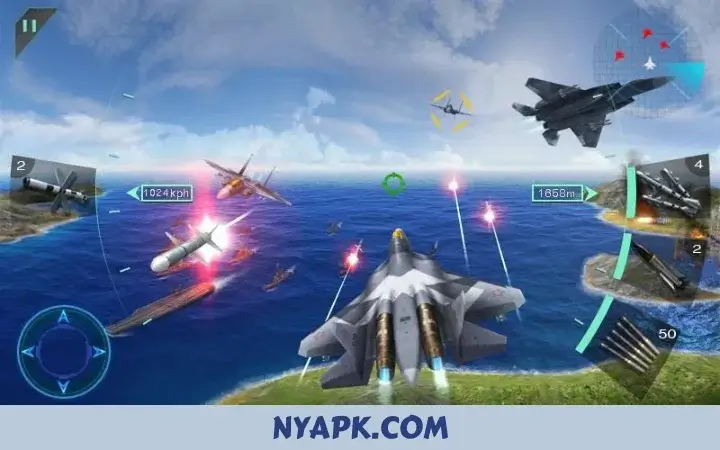 Sky Fighters 3D Hack APK