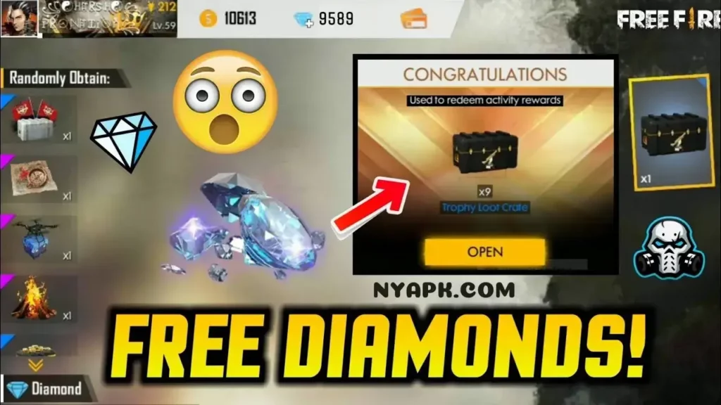 Why to get Diamonds in Free Fire