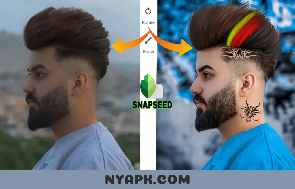 Edit Hair in Snapseed