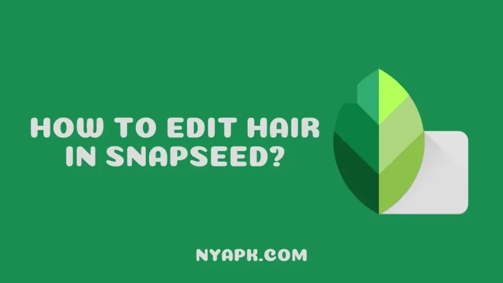 How To Edit Hair in Snapseed